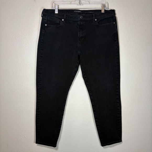 Banana Republic Other - Banana Republic Premium Denim Skinny Jeans Black‎ 33 Standard Mens 33x27